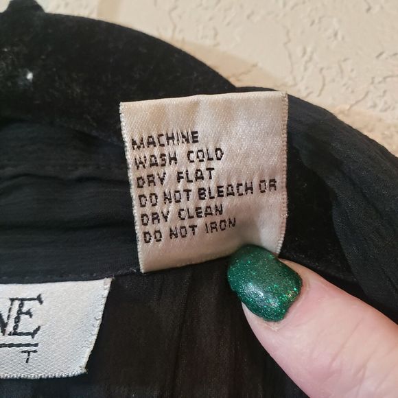 Selene Sport Semi-sheer Shirt Jacket Size Large - Picture 4 of 10